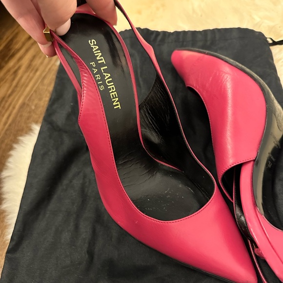 Saint Laurent Slingback Pumps - Picture 2 of 11